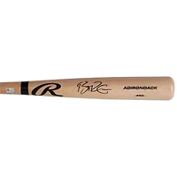 Brent Rooker Athletics Autographed Blonde Rawlings Pro Bat