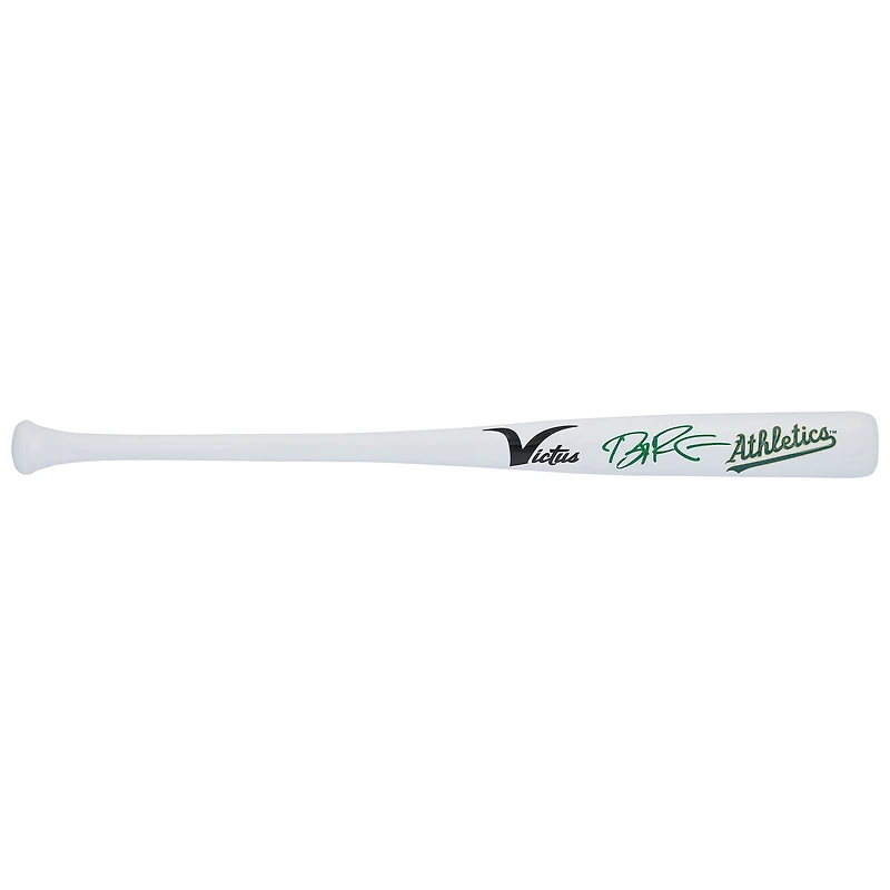 Brent Rooker Athletics Autographed Victus Team ID Mini Bat