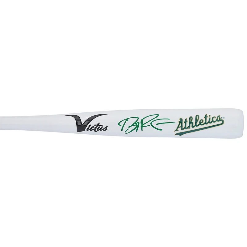 Brent Rooker Athletics Autographed Victus Team ID Mini Bat