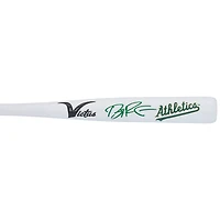 Brent Rooker Athletics Autographed Victus Team ID Mini Bat