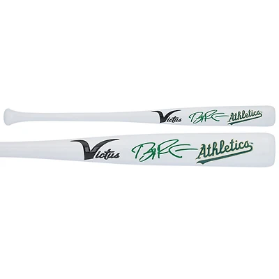 Brent Rooker Athletics Autographed Victus Team ID Mini Bat