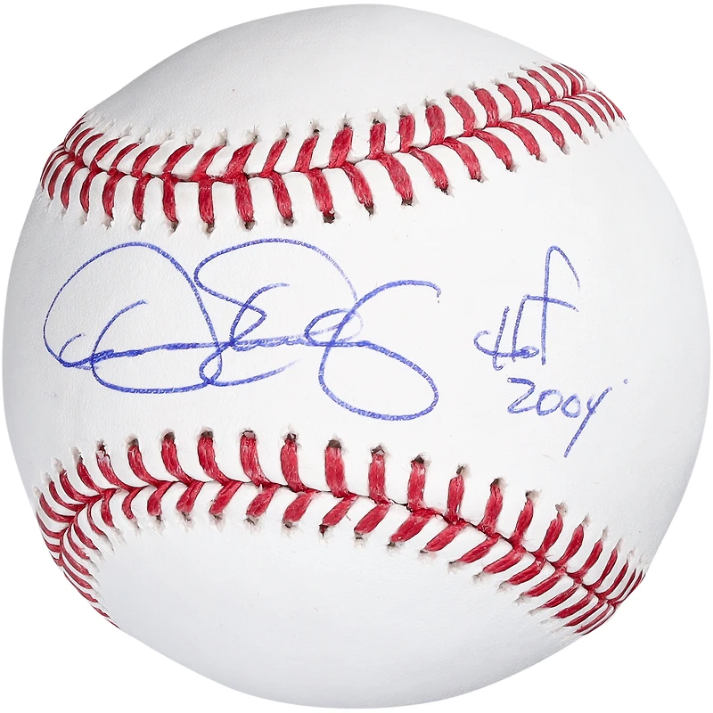 Dennis Eckersley Athletics Autographed Baseball with "HOF 2004" Inscription