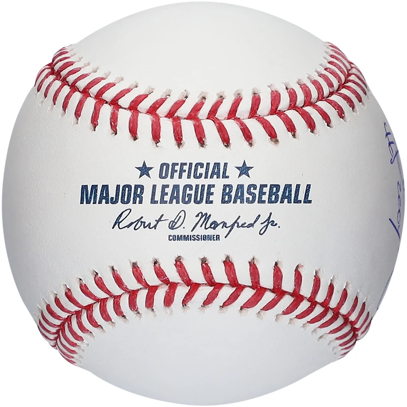 Balle de baseball autographiée par Dennis Eckersley (Athletics) avec logo du Temple de la renommée et inscription « HOF 2004 ».