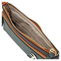 Dooney & Bourke Athletics Infield Double-Zip Wristlet