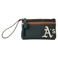 Dooney & Bourke Athletics Infield Double-Zip Wristlet