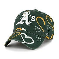 Girls Youth '47 Green Athletics Adore Clean Up Adjustable Hat