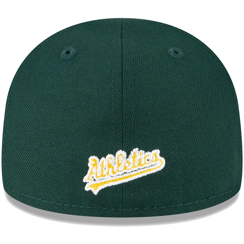 Infant New Era Green Athletics My First 59FIFTY Fitted Hat