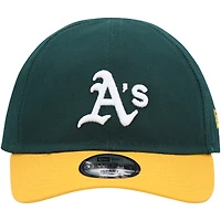 Infant New Era Green Athletics Team Color My First 9TWENTY Flex Hat