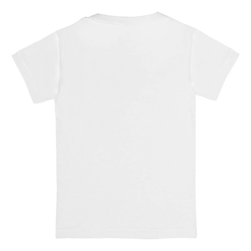 Infant Tiny Turnip White Athletics Girl Teddy T-Shirt