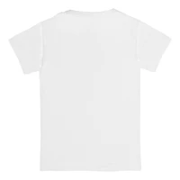 Infant Tiny Turnip White Athletics Girl Teddy T-Shirt