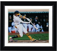 Jacob Wilson Athletics Autographed 8" x 10" Hitting Photograph