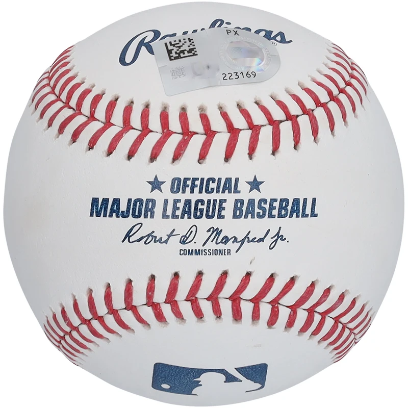 Jacob Wilson Athletics Autographed Baseball with "Green Collar Baseball" Inscription