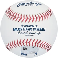 Jacob Wilson Athletics Autographed Baseball with "MLB Debut 7/19/24" Inscription