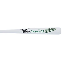 Jacob Wilson Athletics Autographed Victus Team ID Mini Bat