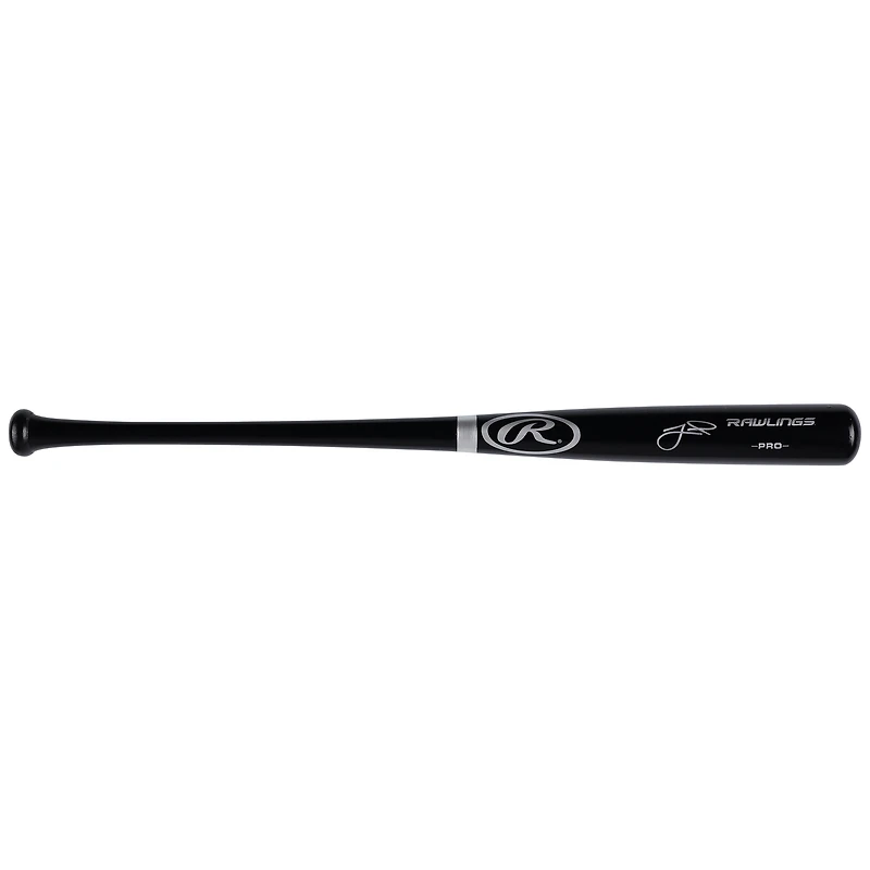 Bâton Rawlings Pro noir autographié par Jeff McNeil Athletics