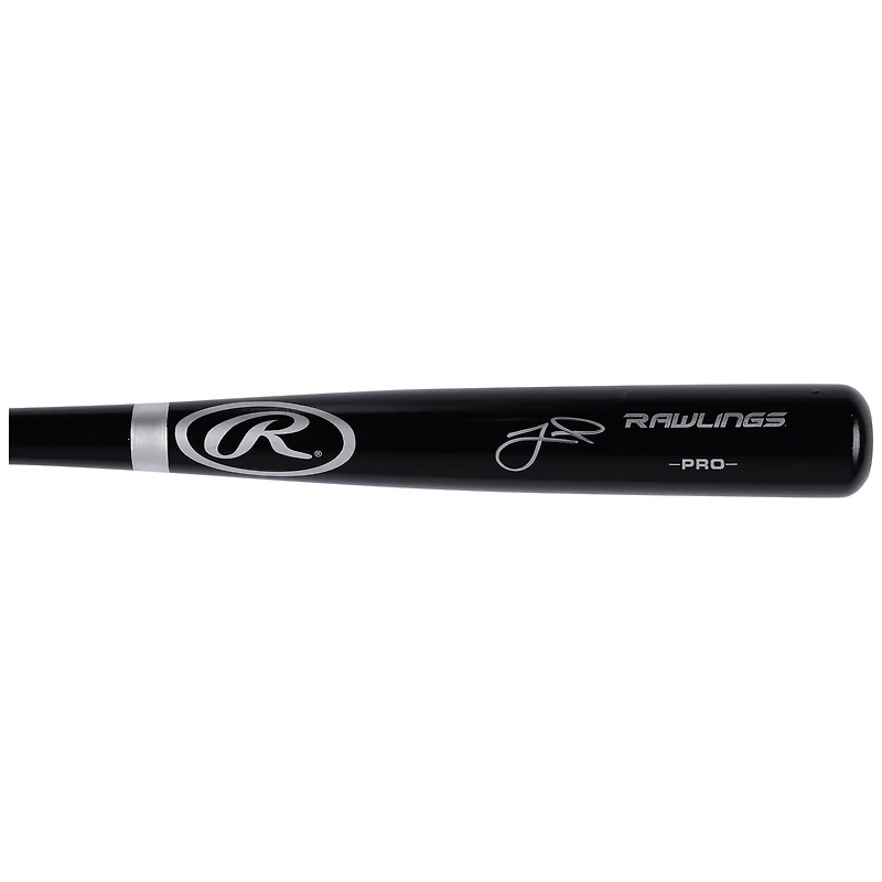 Bâton Rawlings Pro noir autographié par Jeff McNeil Athletics