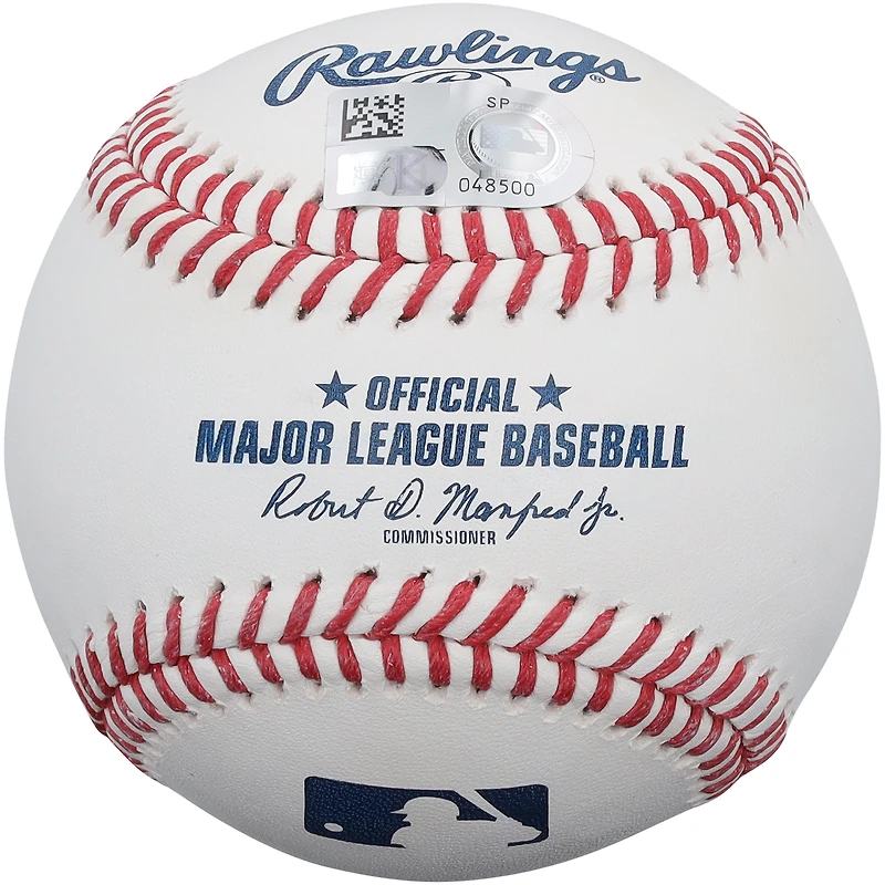 Leo De Vries Athletics Autographed Baseball