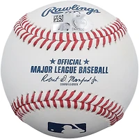 Leo De Vries Athletics Autographed Baseball