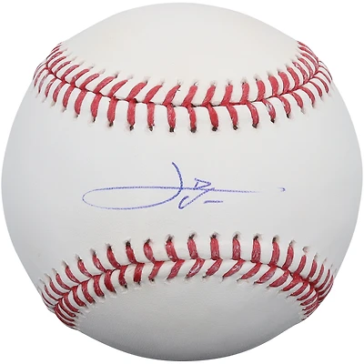 Leo De Vries Athletics Autographed Baseball
