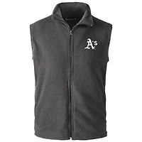 Men's Dunbrooke  Gray Athletics Houston Full-Zip Vest