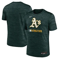 T-shirt Nike Athletics Authentic Collection Velocity Dri-FIT pour homme, vert