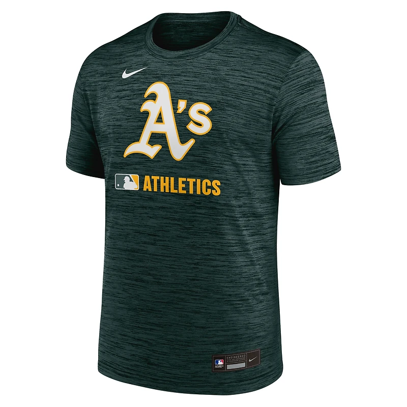Men's Nike Green Athletics Authentic Collection Velocity Dri-FIT T-Shirt