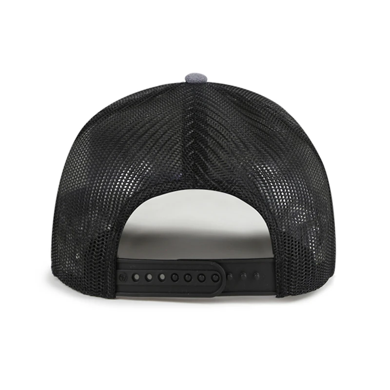 Men's '47 Charcoal Athletics Carbon Rope Trucker Adjustable Hat