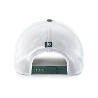 Men's '47 Dark Green Athletics Brrr Downburst Mesh Hitch Adjustable Hat