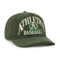 Men's '47  Dark Green Athletics Pitchout Rope Hitch Adjustable Hat