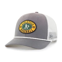 Casquette ajustable Athletics Tide Sweep Rope Trucker '47 grise/blanche pour homme