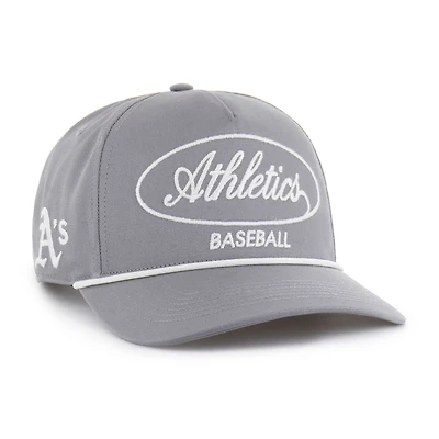 Casquette ajustable grise Athletics Foundational Hitch pour homme, modèle 47
