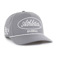 Casquette ajustable grise Athletics Foundational Hitch pour homme, modèle 47