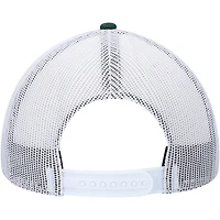 Men's '47 Green/White Athletics Primary Logo Trucker Snapback Hat