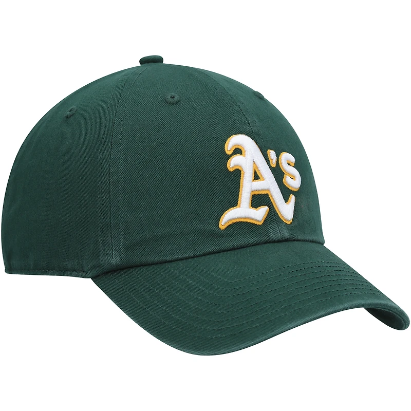 Men's '47 Green Athletics Clean Up Adjustable Hat