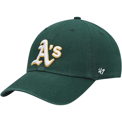 Men's '47 Green Athletics Clean Up Adjustable Hat