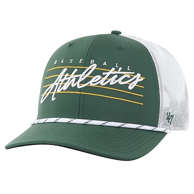 Casquette ajustable Downburst Trucker '47 Green Athletics pour homme
