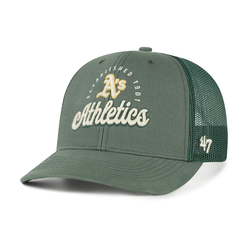 Men's '47 Green Athletics Pitstop Trucker Adjustable Hat
