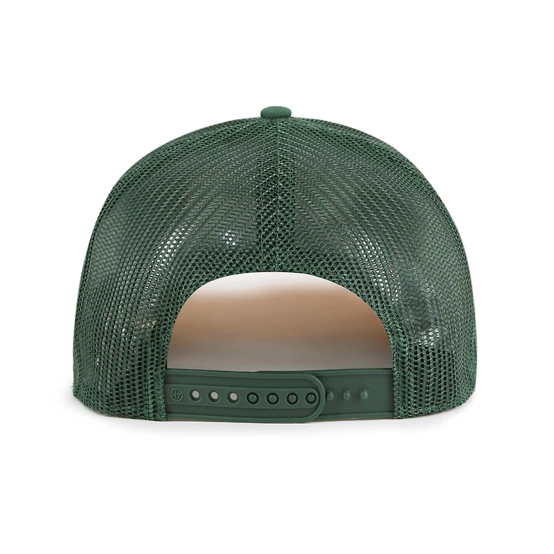 Casquette ajustable Hardline Trucker '47 Green Oakland Athletics pour homme