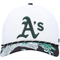 Casquette Snapback Athletics Dark Tropic Hitch '47 blanche pour homme