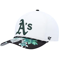 Casquette Snapback Athletics Dark Tropic Hitch '47 blanche pour homme