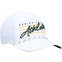 Men's '47 White Athletics Downburst Hitch Snapback Hat