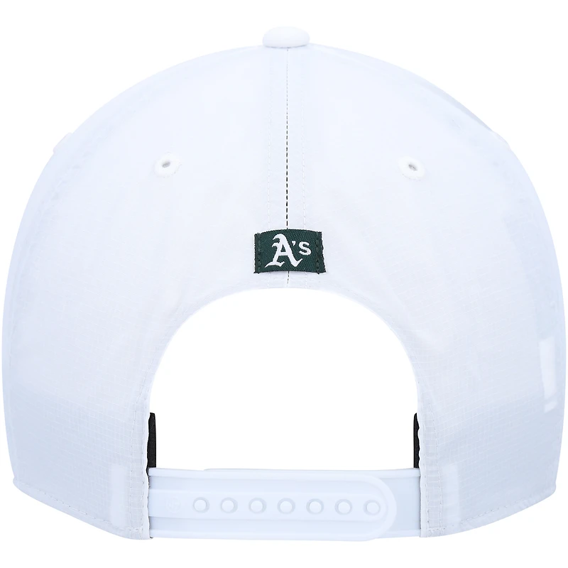 Men's '47 White Athletics Downburst Hitch Snapback Hat