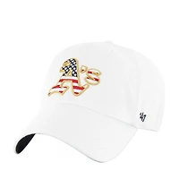 Casquette ajustable blanche Athletics Homeland Clean Up pour homme '47