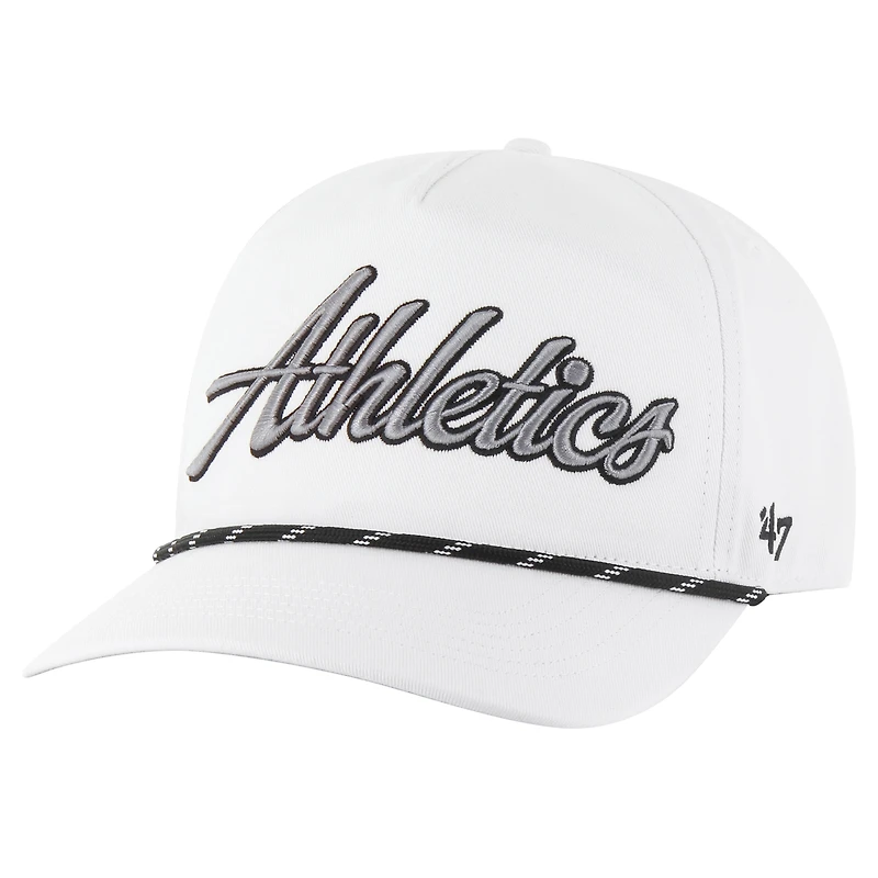 Men's '47 White Athletics Overhand Speckle Hitch Rope Adjustable Hat