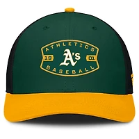 Men's Athletics Fanatics Green/Gold Cutoff Adjustable Trucker Hat
