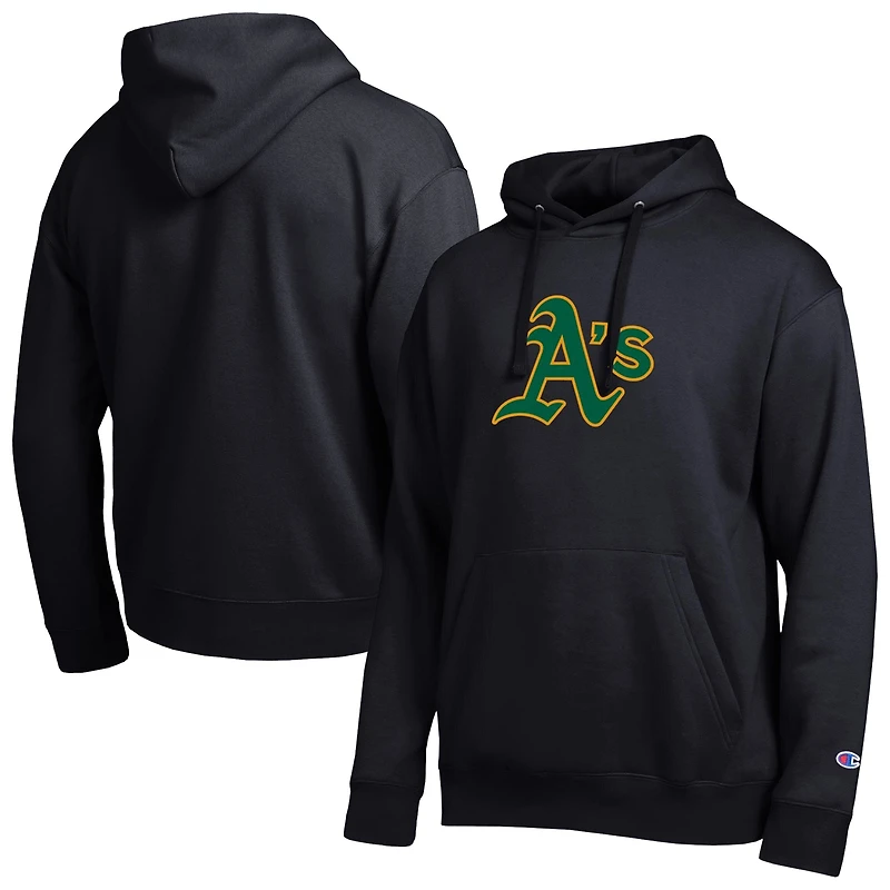 Men's Champion Black Athletics All Star Embroidered Logo Hoodie