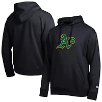 Men's Champion Black Athletics All Star Embroidered Logo Hoodie