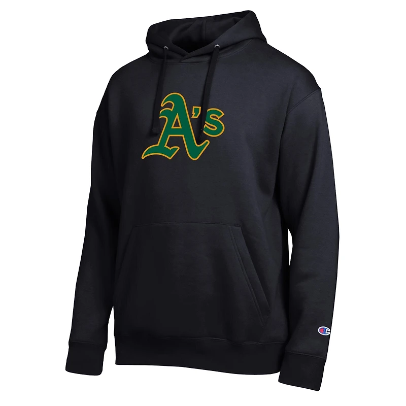 Men's Champion Black Athletics All Star Embroidered Logo Hoodie