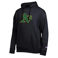 Men's Champion Black Athletics All Star Embroidered Logo Hoodie