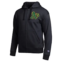 Sweat à capuche zippé Champion Athletics All-Star noir pour homme